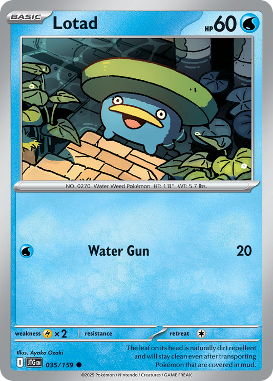 Lotad (Reverse Holo) 035/159