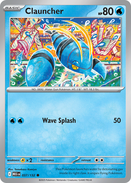Clauncher (Reverse Holo) 037/132
