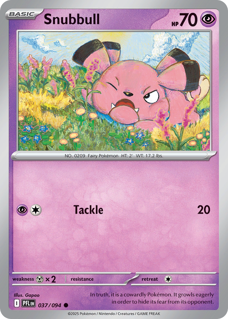Snubbull (Reverse Holo) 37/94