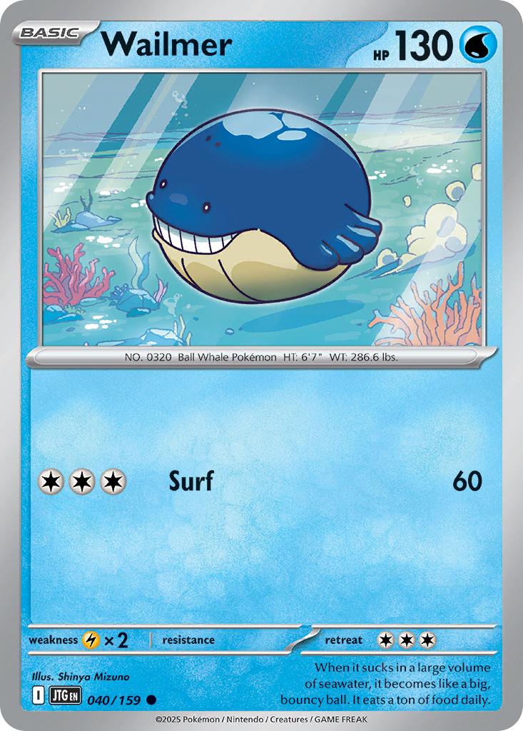 Wailmer (Reverse Holo) 040/159