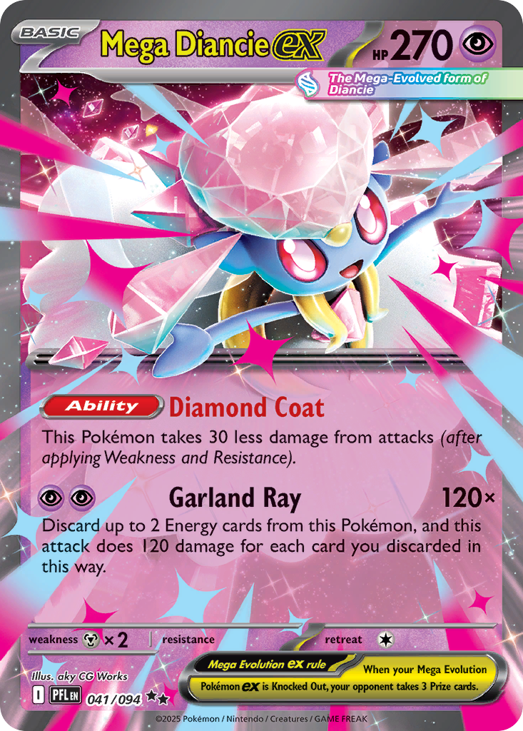 Mega Diancie ex 41/94