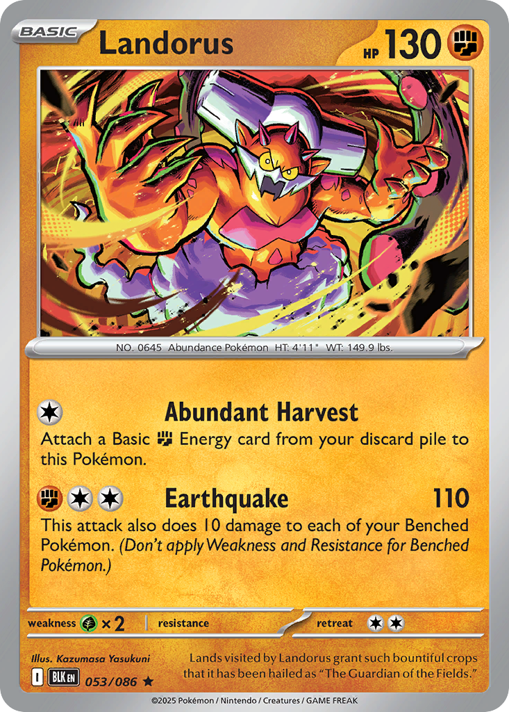 Landorus (Holo) 53/86