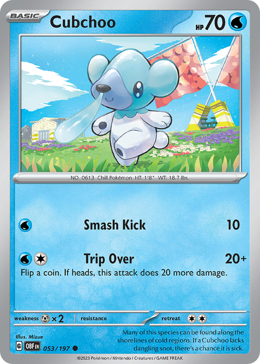 Cubchoo (Reverse Holo) 053/197