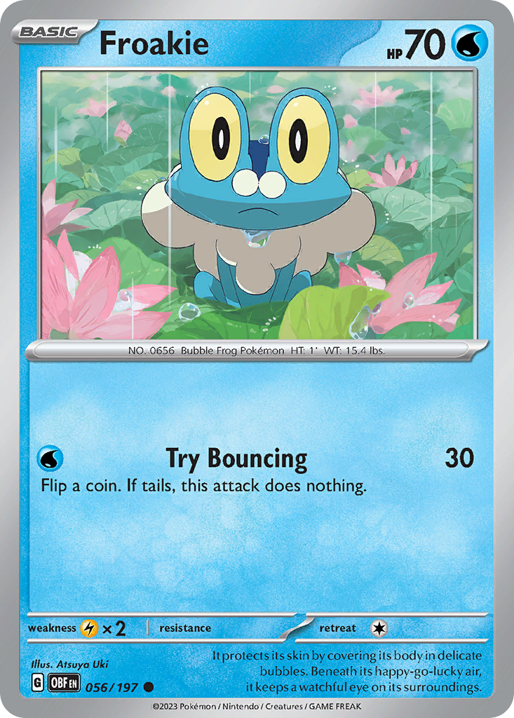 Froakie (Reverse Holo) 056/197
