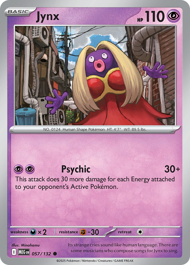 Jynx (Reverse Holo) 057/132