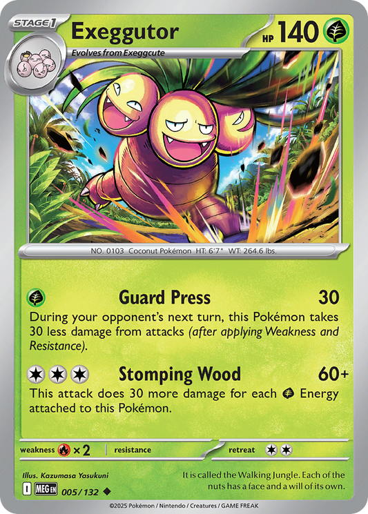 Exeggutor (Reverse Holo) 005/132