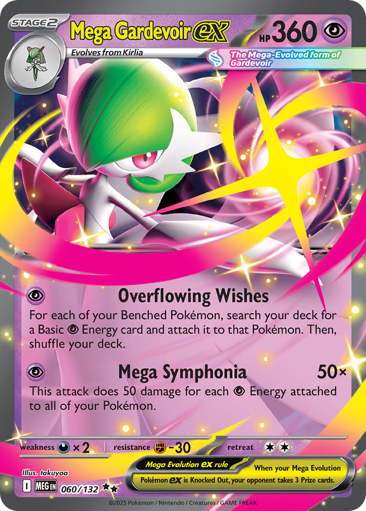 Mega Gardevoir ex 060/132