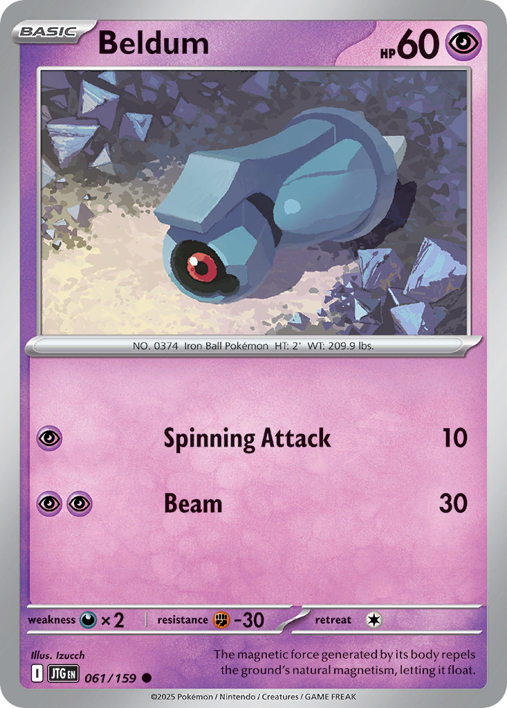 Beldum (Reverse Holo) 061/159