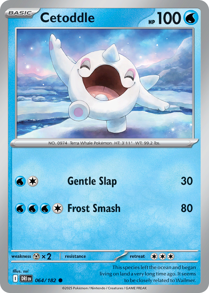 Cetoddle (Reverse Holo) 064/182