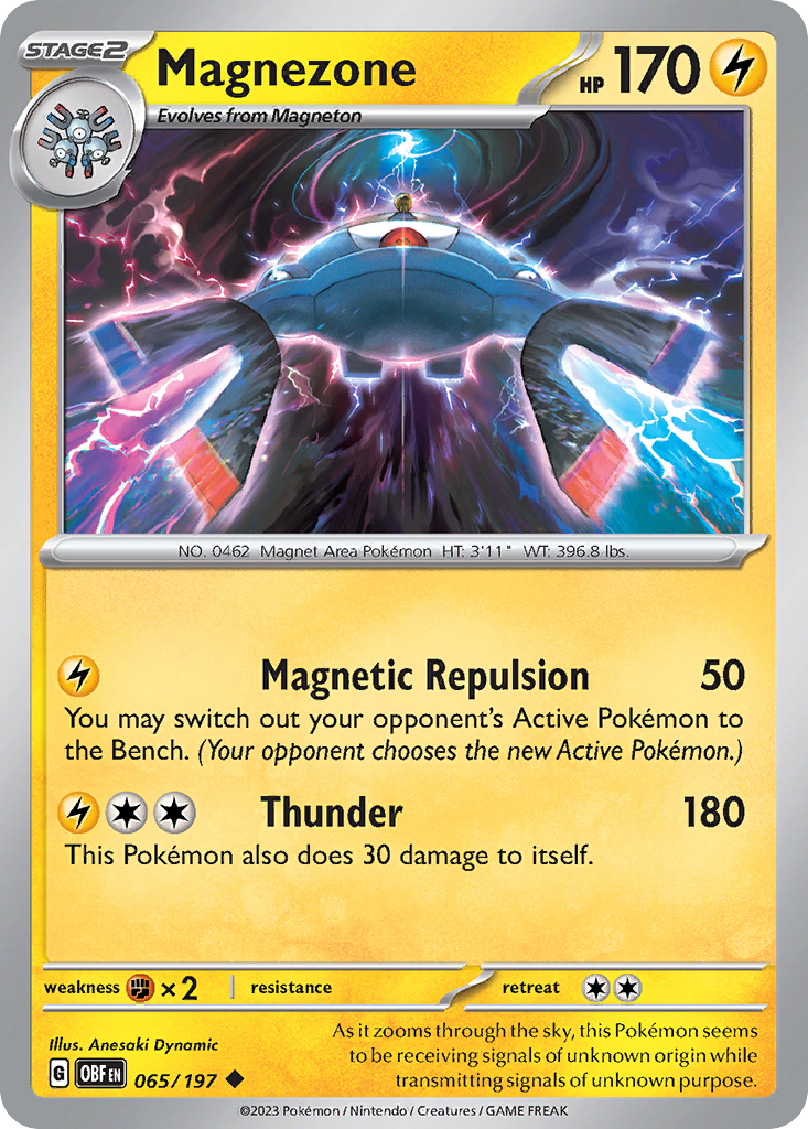 Magnezone (Reverse Holo) 065/197