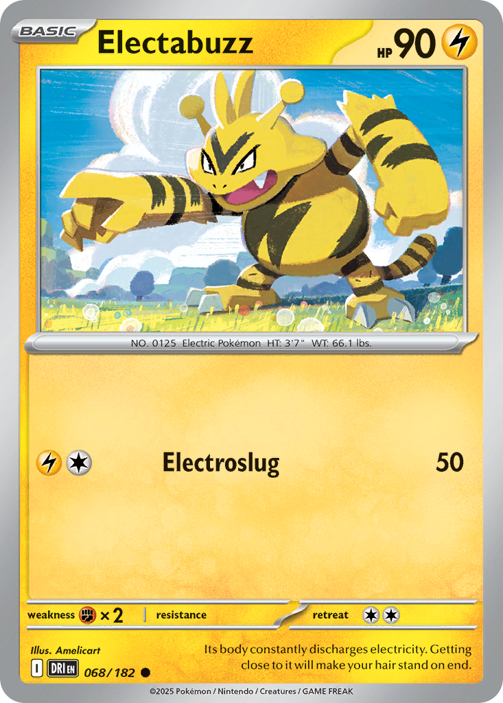 Electabuzz (Reverse Holo) 068/182