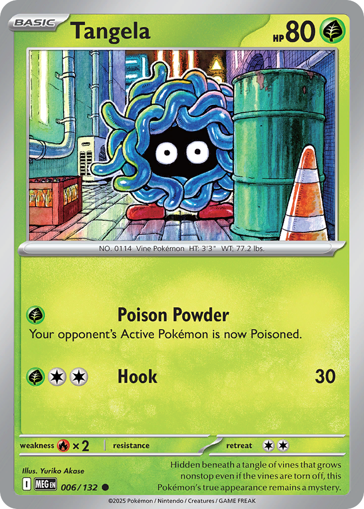 Tangela (Reverse Holo) 006/132
