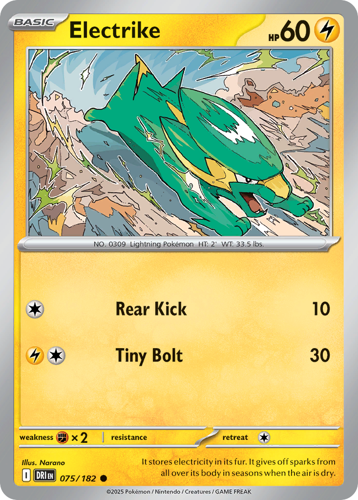Electrike (Reverse Holo) 075/182