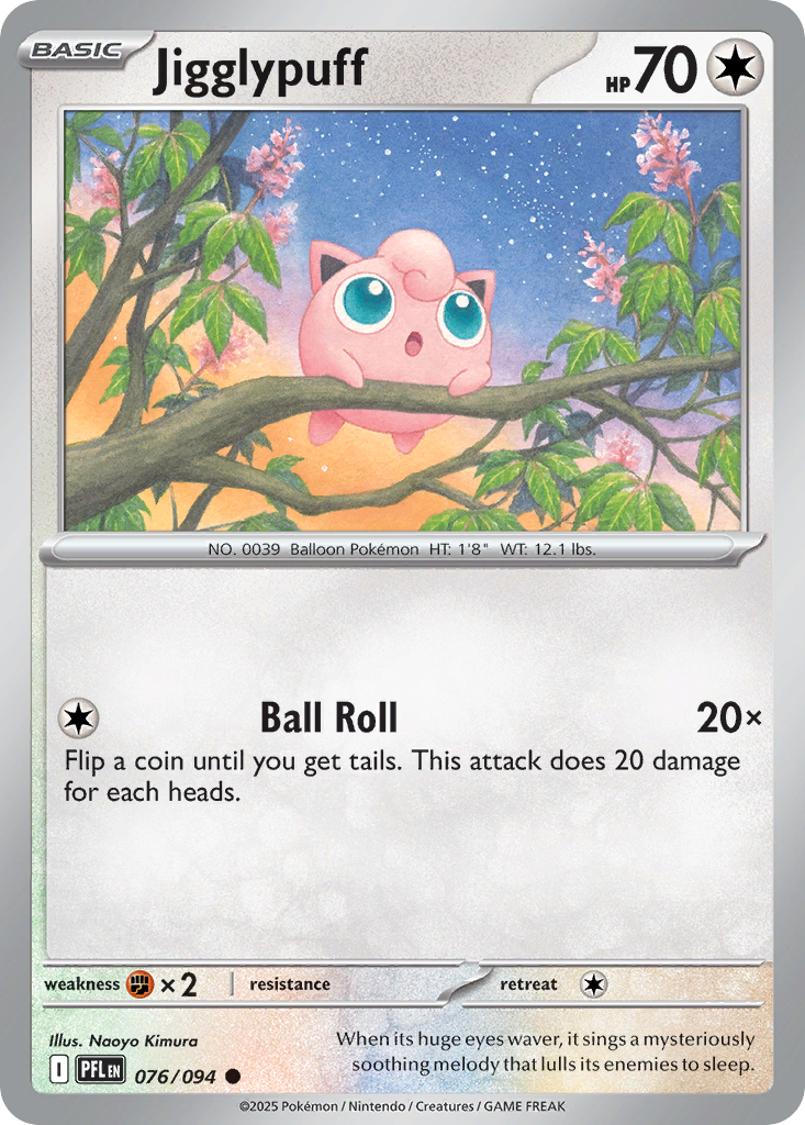 Jigglypuff (Reverse Holo) 76/94