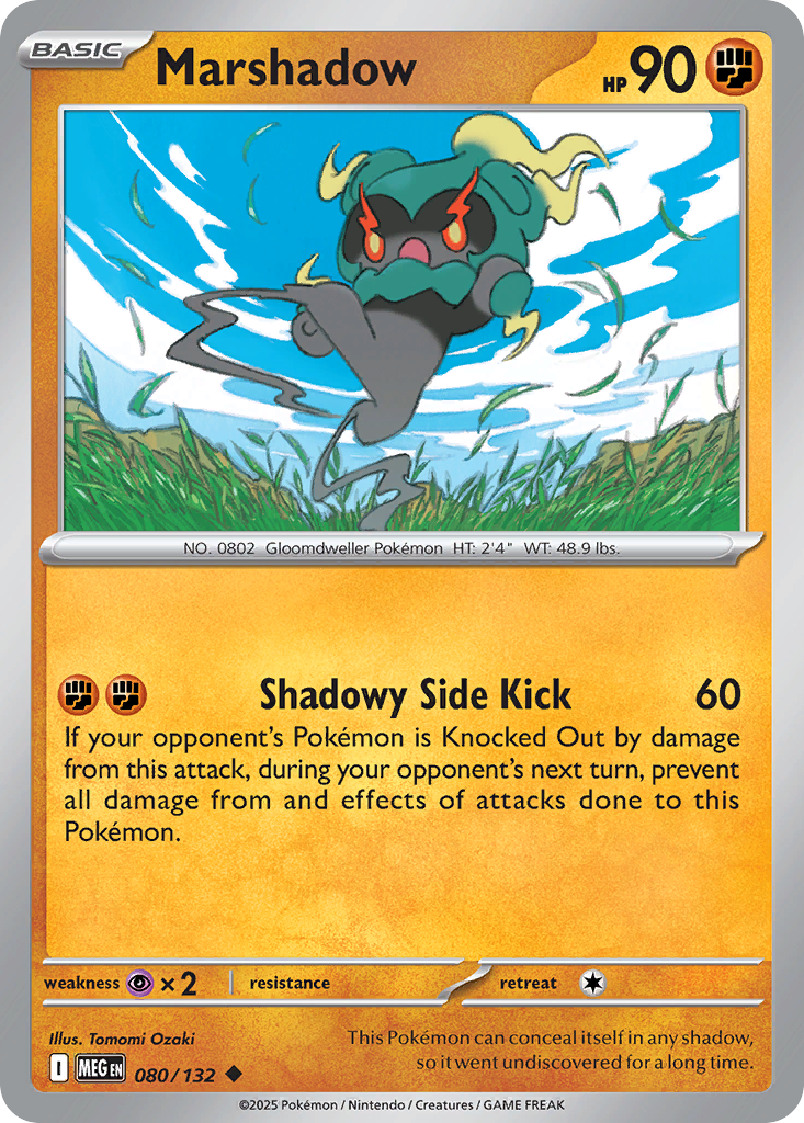 Marshadow (Reverse Holo) 080/132