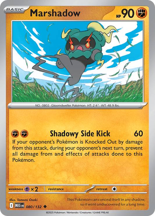 Marshadow (Reverse Holo) 080/132