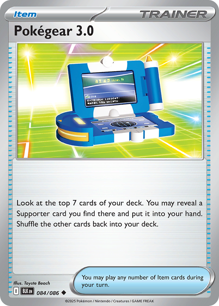 Pokégear 3.0 (Reverse Holo) 84/86