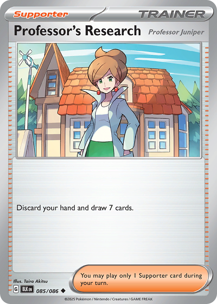 Professor's Research (Reverse Holo) 85/86