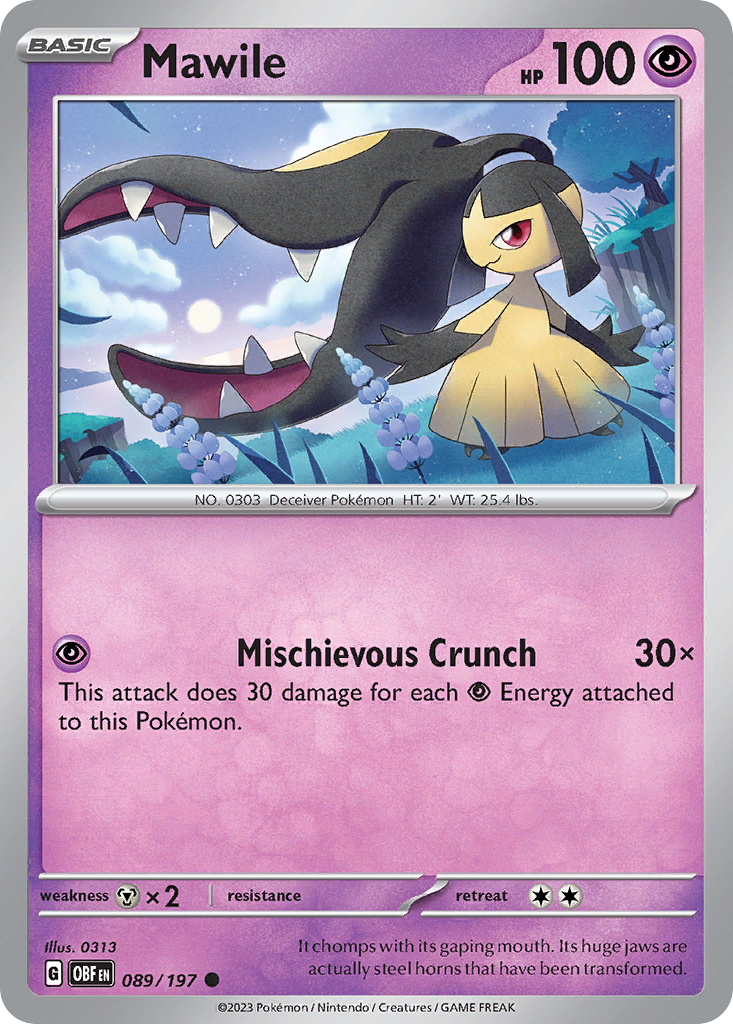 Mawile (Reverse Holo) 089/197