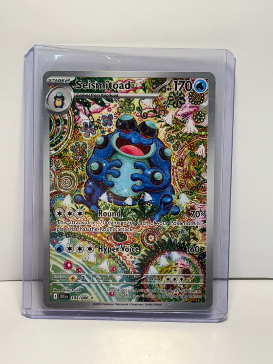 105/086 - Black Bolt - Seismitoad (Illustration Rare)