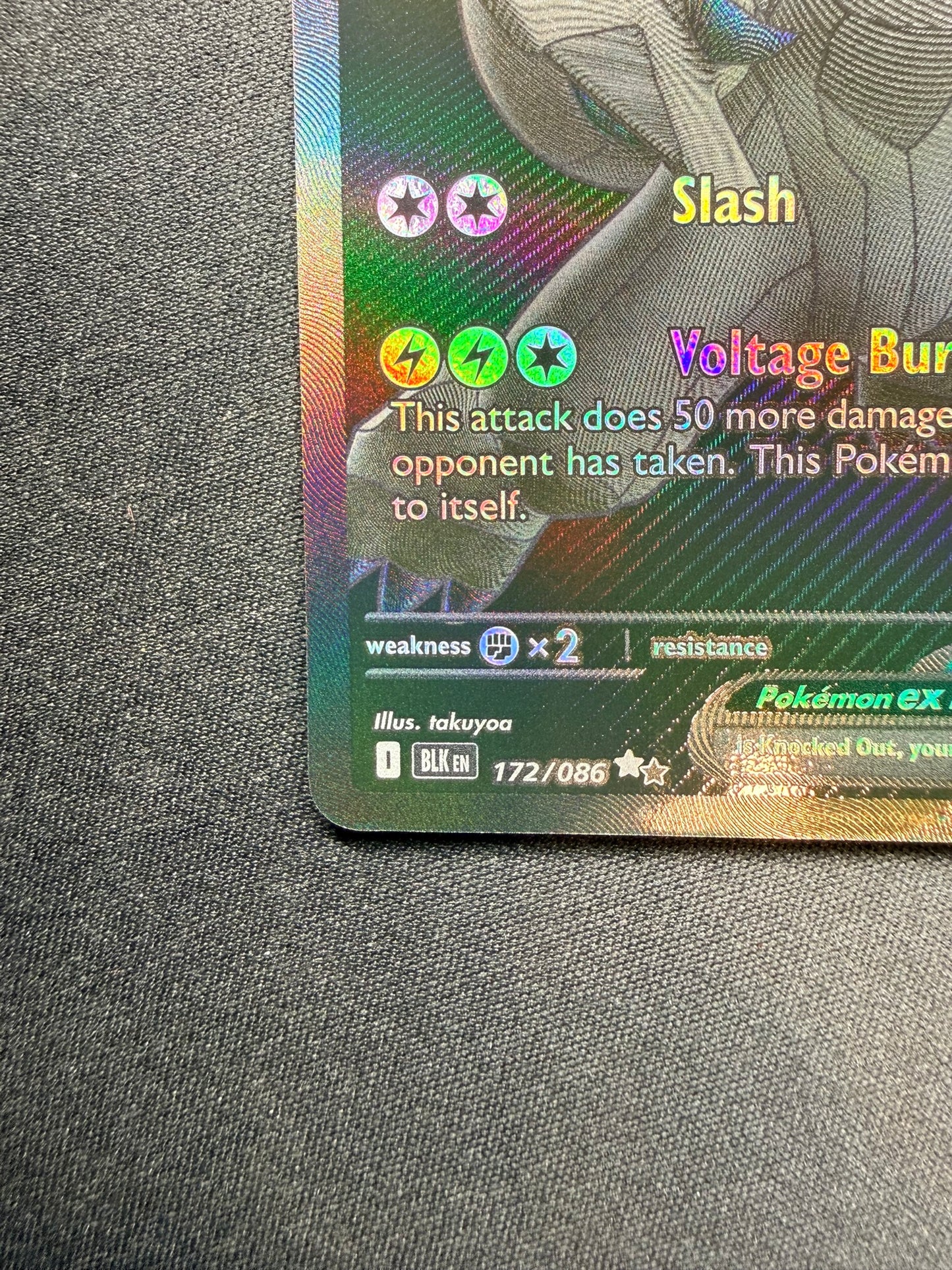 172 Zekrom ex (Holo) - Holo - BLK | Pokémon TCG