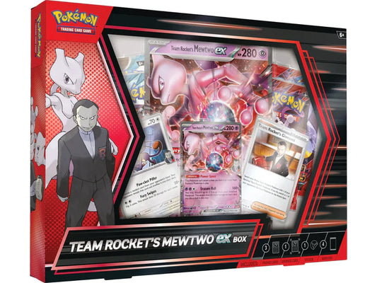 Pokémon TCG: Team Rocket’s Mewtwo ex Box 