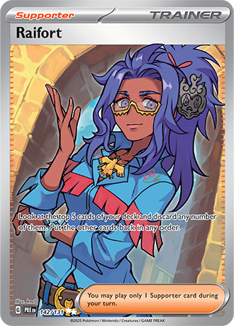 142/131 - Prismatic Evolutions - Raifort