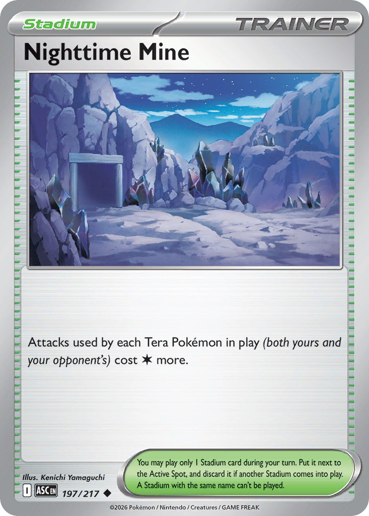 197 Nighttime Mine - Ascended Heroes | Pokémon TCG