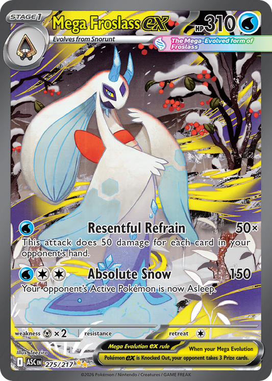 275 Mega Froslass ex - Ascended Heroes | Pokémon TCG