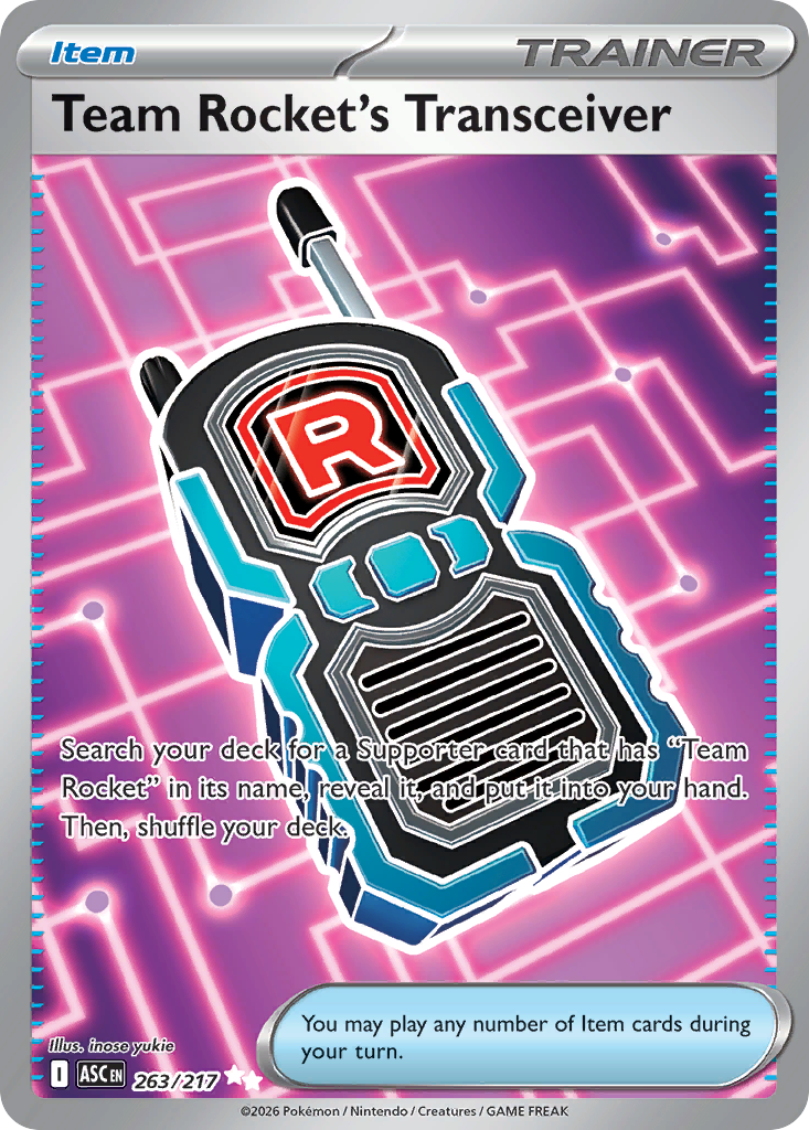 263 Team Rocket's Transceiver - Ascended Heroes | Pokémon TCG