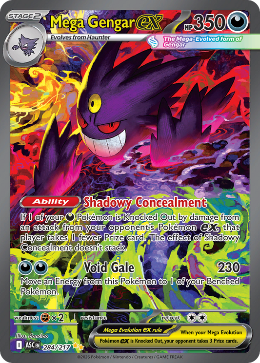 284 Mega Gengar ex - Ascended Heroes | Pokémon TCG