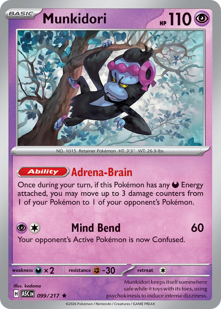 099 Munkidori - Ascended Heroes | Pokémon TCG