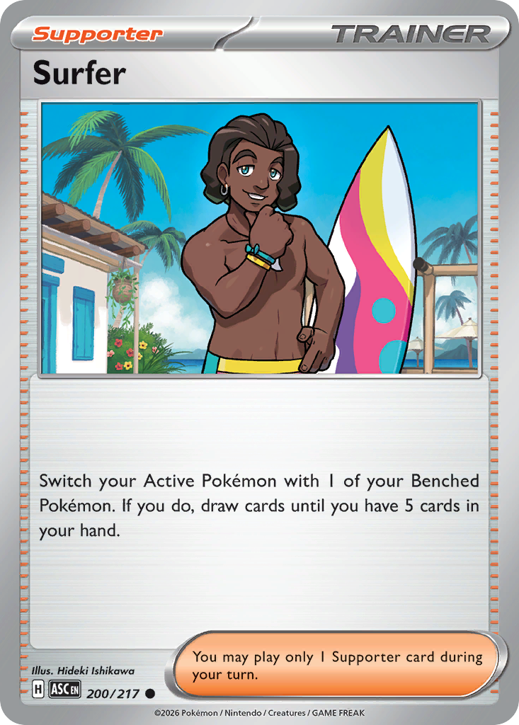 200 Surfer - Ascended Heroes | Pokémon TCG