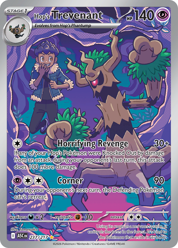 237 Hop's Trevenant - Ascended Heroes | Pokémon TCG