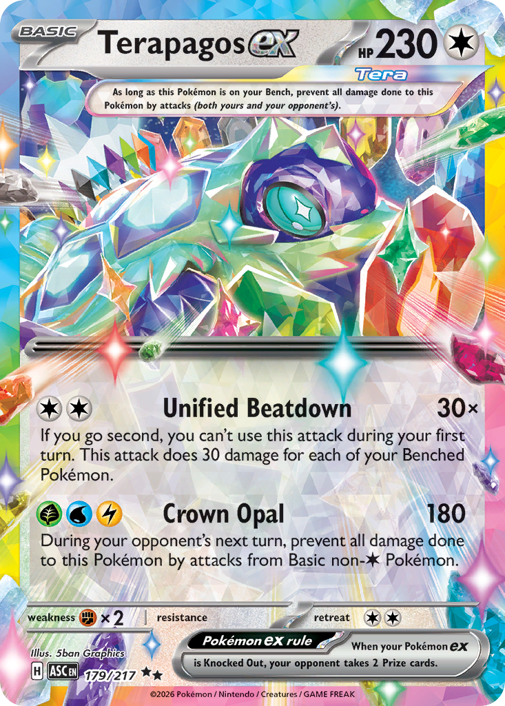 179 Terapagos ex - Ascended Heroes | Pokémon TCG