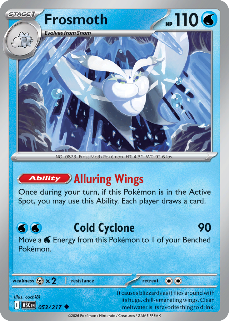 053 Frosmoth - Ascended Heroes | Pokémon TCG