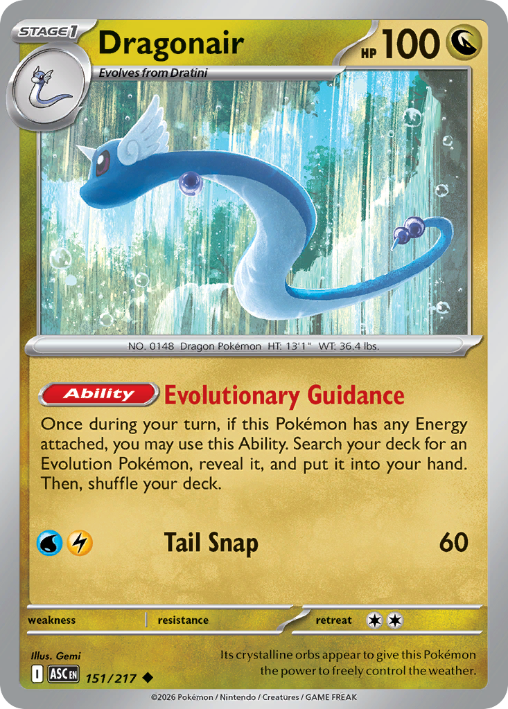 151 Dragonair - Ascended Heroes | Pokémon TCG