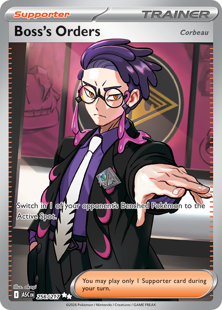 256 Boss's Orders: Corbeau - Ascended Heroes | Pokémon TCG