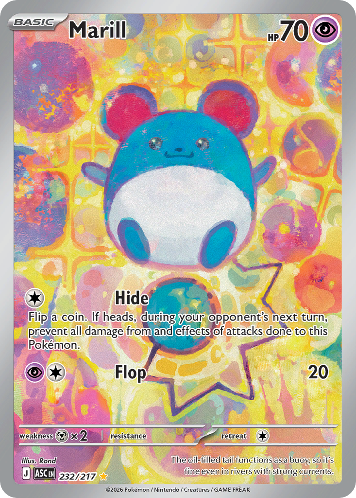 232 Marill - Ascended Heroes | Pokémon TCG