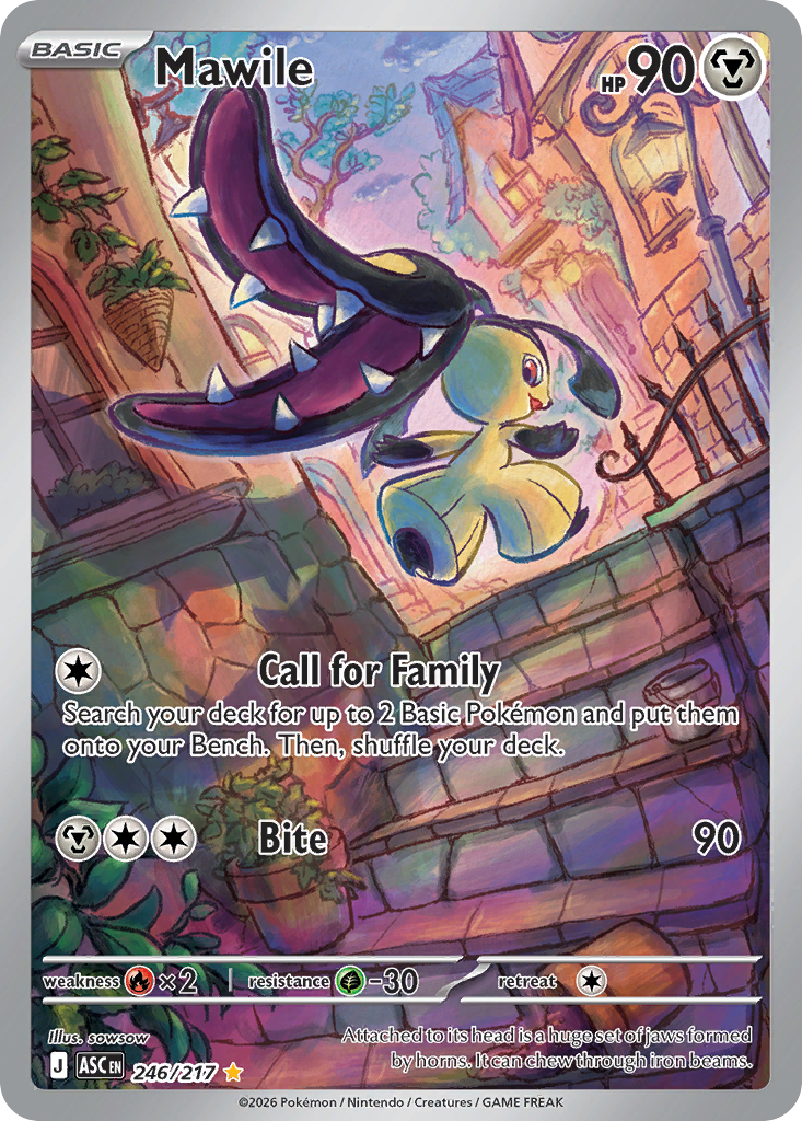 246 Mawile - Ascended Heroes | Pokémon TCG