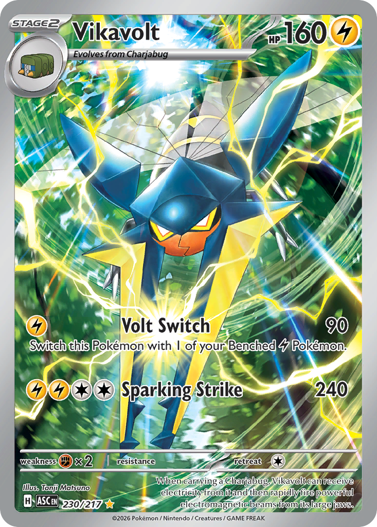 230 Vikavolt - Ascended Heroes | Pokémon TCG