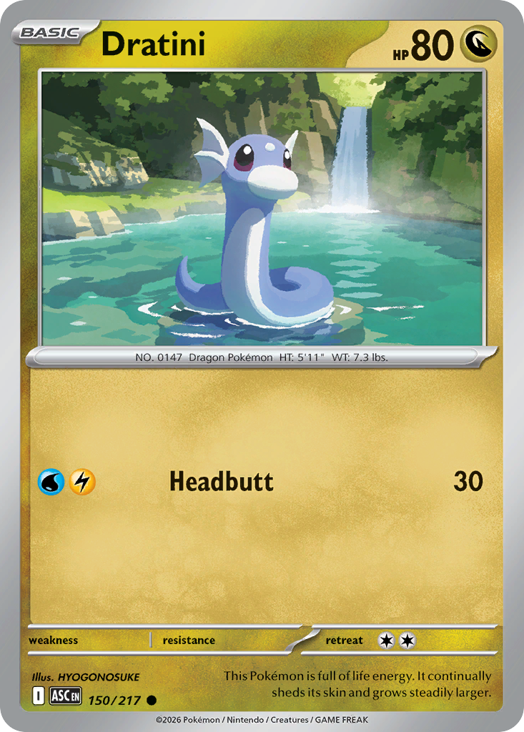 150 Dratini - Ascended Heroes | Pokémon TCG