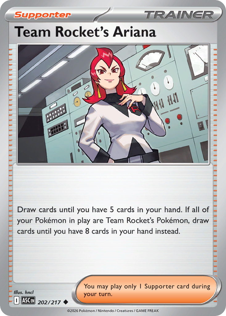 202 Team Rocket's Ariana - Ascended Heroes | Pokémon TCG