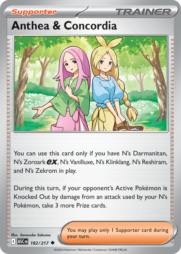 182 Anthea & Concordia - Ascended Heroes | Pokémon TCG