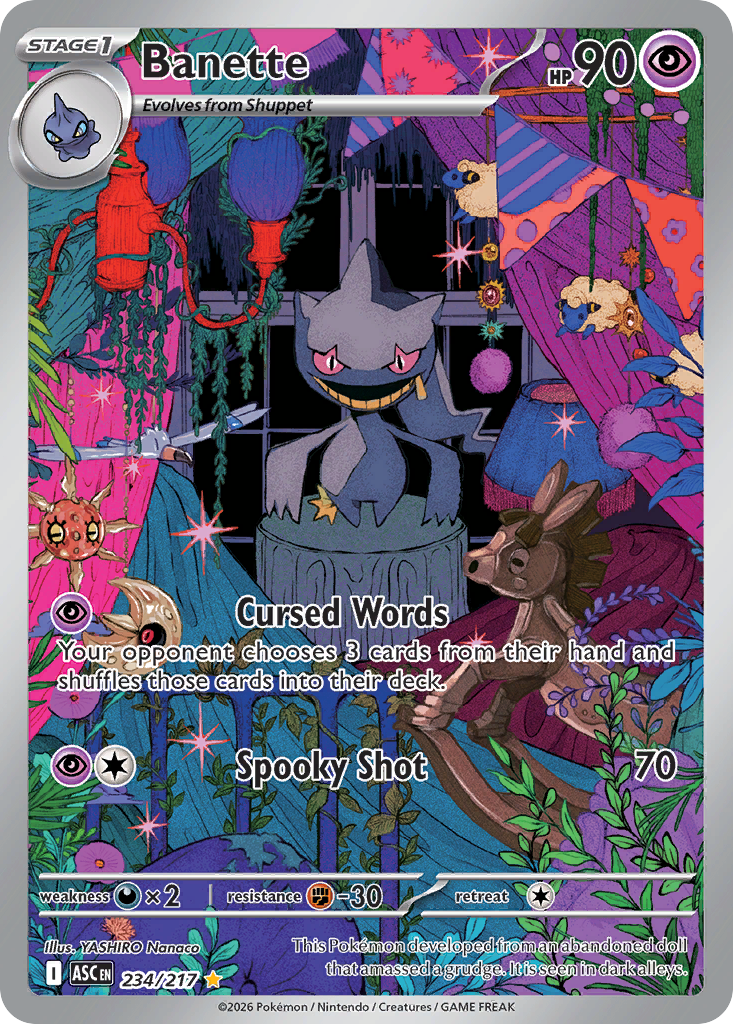 234 Banette - Ascended Heroes | Pokémon TCG