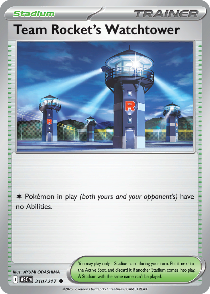 210 Team Rocket's Watchtower - Ascended Heroes | Pokémon TCG